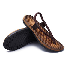 Load image into Gallery viewer, Flat Flip Flops Slippers Beach Sandals Outdoor Skid Shoes for Indoor lightweight