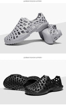 Load image into Gallery viewer, Summer Shoes Sandals Hollow Breathable Flip Flops Croc Outdoor Beach Slippers