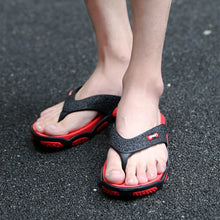 Load image into Gallery viewer, Summer Flip Flop Slippers Patchwork Outdoor Massage Bathroom Slippers