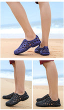 Load image into Gallery viewer, Summer Shoes Sandals Hollow Breathable Flip Flops Croc Outdoor Beach Slippers