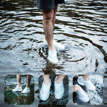 Load image into Gallery viewer, Waterproof Shoe Covers Cycling Rain Reusable Overshoes Silicone Latex Elastic Shoe Covers Protect Shoes Accessories Dust Covers