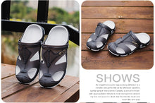 Load image into Gallery viewer, Slippers Clogs Slip-On Garden Shoes Breathable Sandals Plus Size Beach Shoes Flip Flops