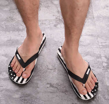 Load image into Gallery viewer, Flip Flops Slipper Summer Antiskid National Flag Print Foot Thicken Bathroom Beach Sandals