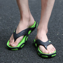 Load image into Gallery viewer, Summer Flip Flop Slippers Patchwork Outdoor Massage Bathroom Slippers