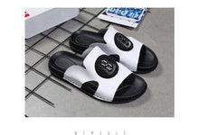 Load image into Gallery viewer, Leather Soft Bottom Outdoor Non-slip Sandals Flip Flops Beach Shoes Flat Slippers