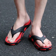 Load image into Gallery viewer, Open Toe Slippers Fashion Beach Massage Bathroom Flip Flops Tongs Homme