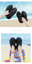 Load image into Gallery viewer, Summer Sandals Holes Sandals Hollow Breathable Flip Flops Outdoor Beach Slippers Roman Shoes