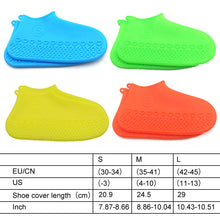 Load image into Gallery viewer, Waterproof Shoe Covers for Cycling Reusable Silicone Latex Shoes Elastic Shoe Covers To Protect Shoes Accessories Dust Covers