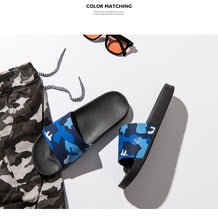 Load image into Gallery viewer, Slippers Camo Casual Slides Men Shoes Non-slip Beach Summer Sandals