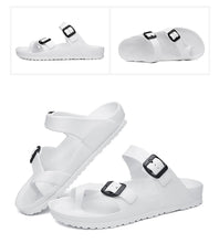 Load image into Gallery viewer, Slippers Non-slip Outdoor Beach Flip Flops Summer Slides Causal Shoes Black Sandal Plus Size