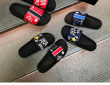 Load image into Gallery viewer, Non-slip Casual Shoes Youth Adult Leather Flat Sandals Outdoor PVC Beach Slides