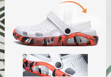 Load image into Gallery viewer, Beach Clogs Slippers Jelly Sandals Men's Lightweight Sandals Garden Clogs Shoes