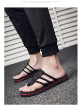 Load image into Gallery viewer, Slippers Gladiator Non-slip Outdoor Beach Shoes Slides Popular Flip Flops