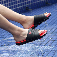Load image into Gallery viewer, Slippers Gentleman Casual Massage Healthcare Clothes Non-slip Beach Slippers