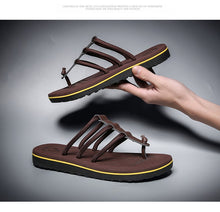 Load image into Gallery viewer, Slippers Gladiator Non-slip Outdoor Beach Shoes Slides Popular Flip Flops