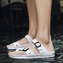 Load image into Gallery viewer, Slippers Non-slip Outdoor Beach Flip Flops Summer Slides Causal Shoes Black Sandal Plus Size