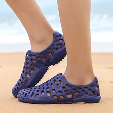 Load image into Gallery viewer, Summer Shoes Sandals Hollow Breathable Flip Flops Croc Outdoor Beach Slippers