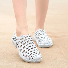 Load image into Gallery viewer, Summer Shoes Sandals Hollow Breathable Flip Flops Croc Outdoor Beach Slippers