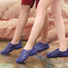 Load image into Gallery viewer, Summer Shoes Sandals Hollow Breathable Flip Flops Croc Outdoor Beach Slippers