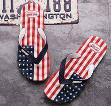 Load image into Gallery viewer, Flip Flops Slipper Summer Antiskid National Flag Print Foot Thicken Bathroom Beach Sandals