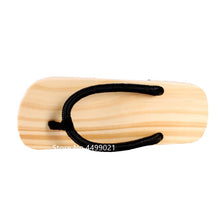 Load image into Gallery viewer, Japanese Slippers Flip Flops Traditional Geta Clogs Home Slippers Beach Outdoor Sandals Wooden