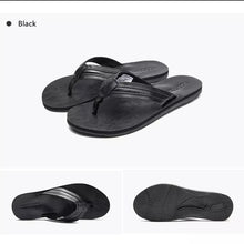 Load image into Gallery viewer, Summer Slipper Leather Flip Flops Indoor Or Outdoor Breathable Casual Beach Shoes