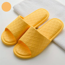 Load image into Gallery viewer, Soft Black Yellow Stripes Casual Summer Slipper Male Home Slippers