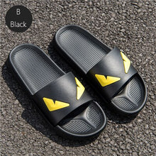 Load image into Gallery viewer, Massage Devil Shoes Eyes Cartoon Sandals Two Different Soles Summer Couples
