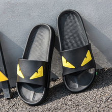 Load image into Gallery viewer, Massage Devil Shoes Eyes Cartoon Sandals Two Different Soles Summer Couples