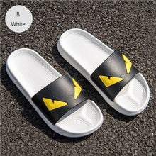 Load image into Gallery viewer, Massage Devil Shoes Eyes Cartoon Sandals Two Different Soles Summer Couples