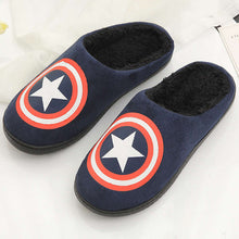 Load image into Gallery viewer, home plush slippers schinelo masculino House slippers Lovers men adult slipper man winter shoes