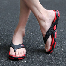 Load image into Gallery viewer, Summer Flip Flop Slippers Patchwork Outdoor Massage Bathroom Slippers