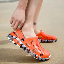 Load image into Gallery viewer, Beach Clogs Slippers Jelly Sandals Men's Lightweight Sandals Garden Clogs Shoes