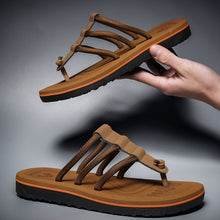 Load image into Gallery viewer, Slippers Gladiator Non-slip Outdoor Beach Shoes Slides Popular Flip Flops