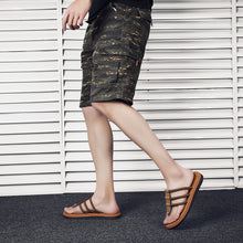 Load image into Gallery viewer, Slippers Gladiator Non-slip Outdoor Beach Shoes Slides Popular Flip Flops