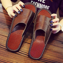 Load image into Gallery viewer, Household Lovers Sandals And Slippers Wooden Floor Non-slip Deodorant Slippers