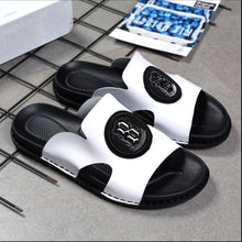 Load image into Gallery viewer, Leather Soft Bottom Outdoor Non-slip Sandals Flip Flops Beach Shoes Flat Slippers