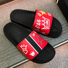Load image into Gallery viewer, Non-slip Casual Shoes Youth Adult Leather Flat Sandals Outdoor PVC Beach Slides