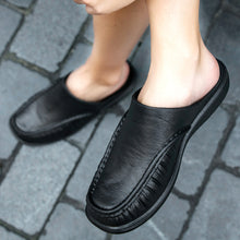 Load image into Gallery viewer, Summer Shoes Slipper 40-47 EVA Soft Work Casual Shoes Men Flip-flops Slingbacks Outdoor Beach Sandals