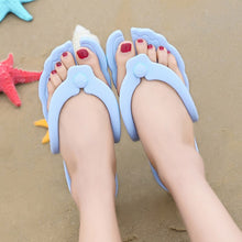 Load image into Gallery viewer, Plus Size Slippers Strange Toe Shape Couple Flip Flops Bathroom Massage Slippers