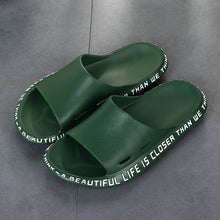 Load image into Gallery viewer, Casual Slides Non-slip Design Soft Bathroom Shoes Breathable Beach Flip Flops
