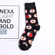 Load image into Gallery viewer, Funny Combed Cotton Dress Casual Crew Wedding Socks Colorful Novelty Skateboard Socks
