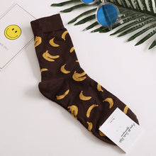 Load image into Gallery viewer, Funny Combed Cotton Dress Casual Crew Wedding Socks Colorful Novelty Skateboard Socks
