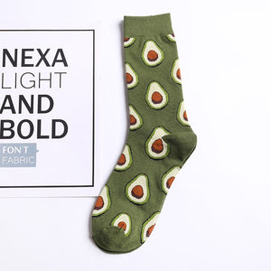 Funny Combed Cotton Dress Casual Crew Wedding Socks Colorful Novelty Skateboard Socks