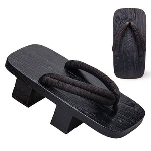 Japanese Wooden Clogs Geta Slippers Paulownia Samurai Summer Sandals