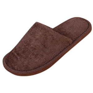 Slippers Warm Home Plush Soft Slippers Indoors Anti-slip Winter Floor Bedroom Shoes