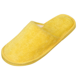 Slippers Warm Home Plush Soft Slippers Indoors Anti-slip Winter Floor Bedroom Shoes
