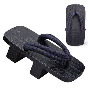 Japanese Wooden Clogs Geta Slippers Paulownia Samurai Summer Sandals