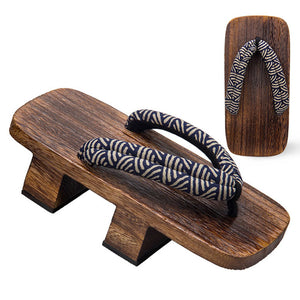 Japanese Wooden Clogs Geta Slippers Paulownia Samurai Summer Sandals