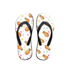 Load image into Gallery viewer, Flip Flops Summer Pineapple Pattern Slippers Casual EVA Shoe Travel Beach Sandals
